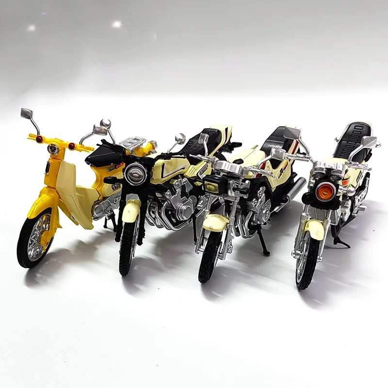 Model Kit Motor Nuclear - 4 szt./zestaw 4D Model Motocykla do