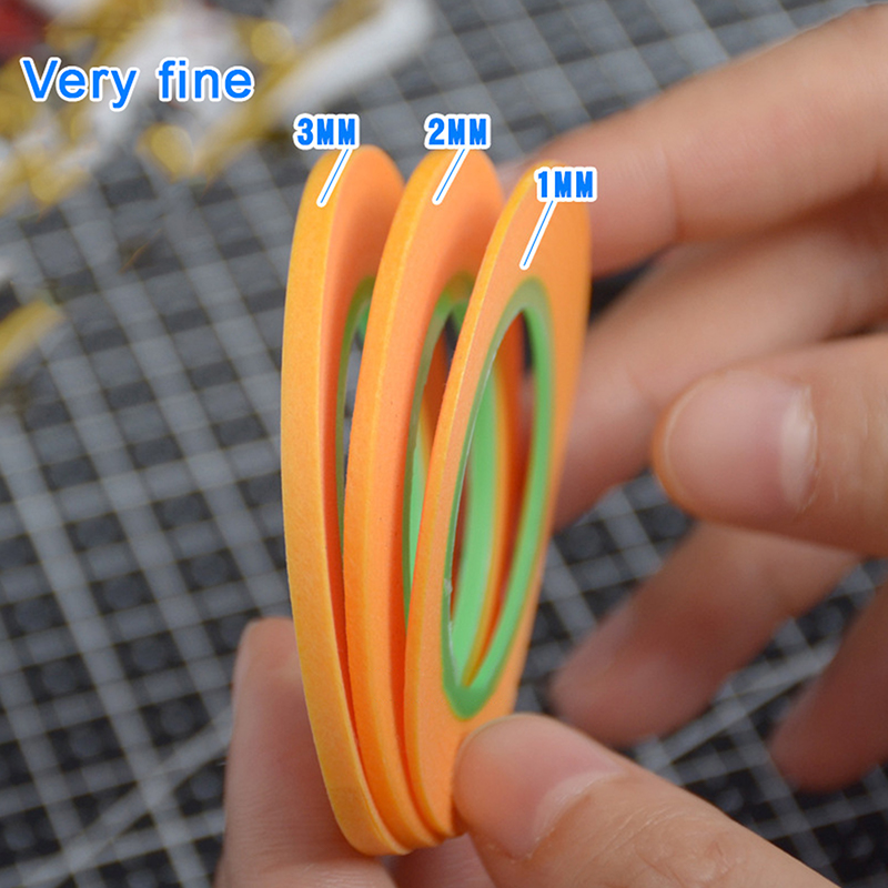 Masking Tape Thin - 1/5 rolki 18M teksturowanej taśmy maskującej