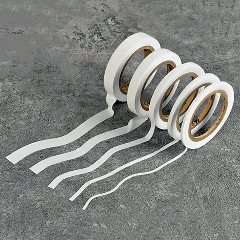 Masking Tape Thin - 2 Rolki Białej Elastycznej Taśmy Maskującej