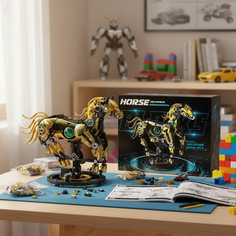 Model Kit Horse - Zestaw klocków konstrukcyjnych Mechaniczny Koń 2025