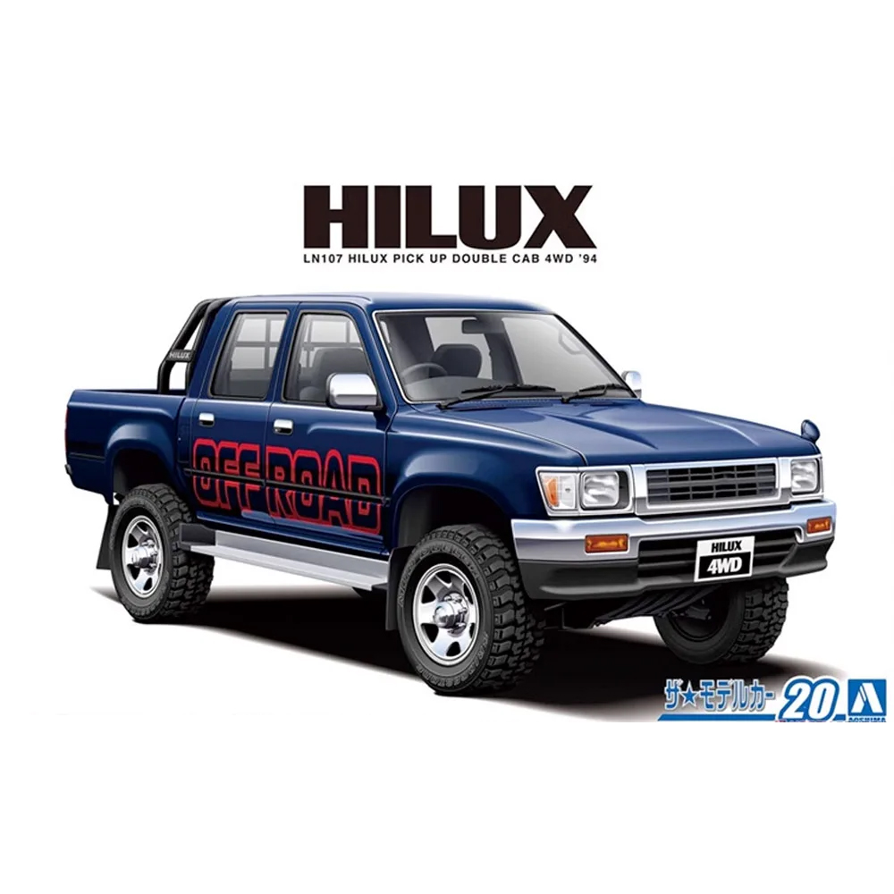 Aoshima 06217 1/24 LN107 Hilux – Model Kit Nissan Skyline recenzja i cena