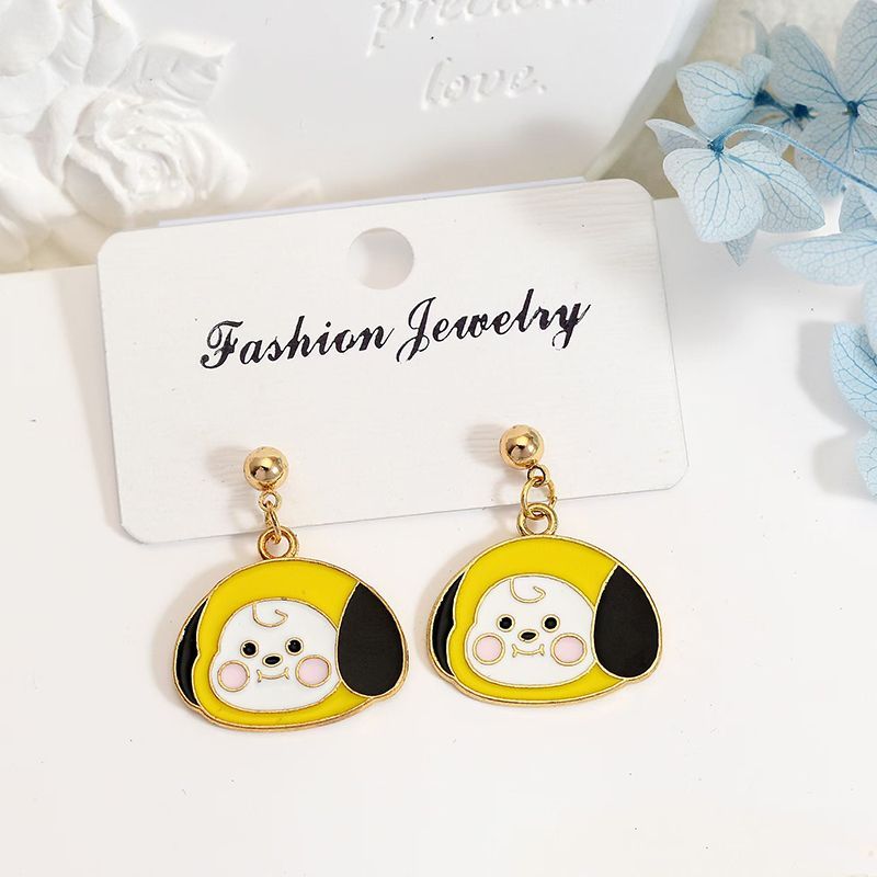 Kolczyki BT21 Chimmy Tata Koya – Model Kit For Girls recenzja i cena