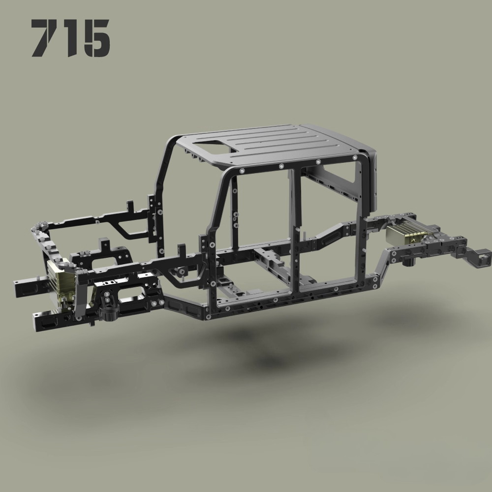 TWOLF 1/10 TW-715 4WD Rama Peł – Model Kit Engine V8 recenzja i cena
