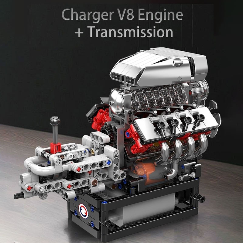 Model samochodu z silnikiem V8 – Model Kit Engine V8 recenzja i cena