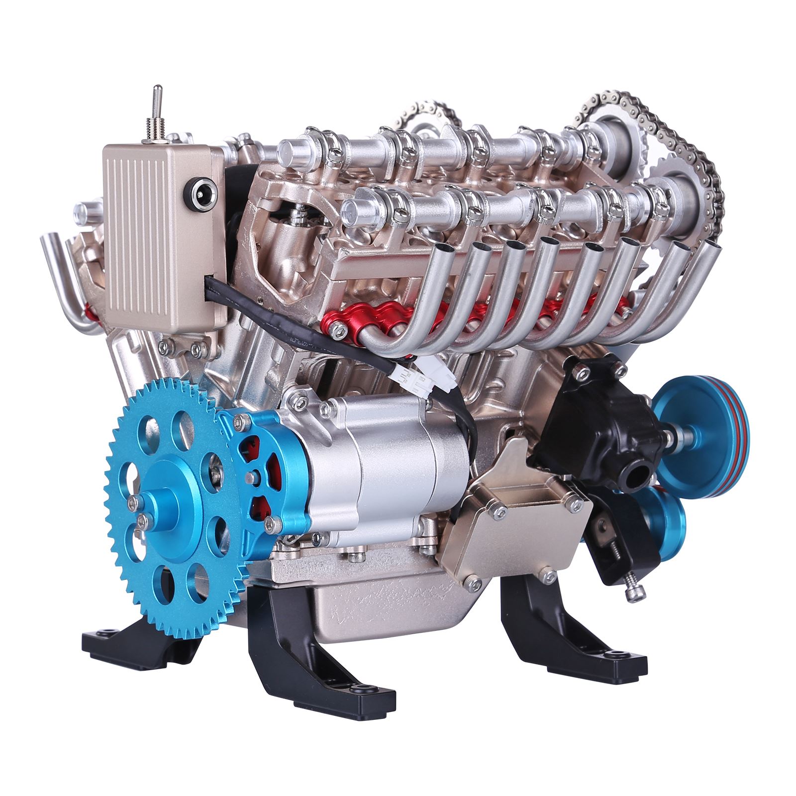 500+ szt. DIY Model Silnika V8 – Model Kit Engine V8 recenzja i cena