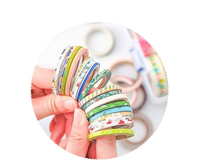 Zestaw taśm Washi 20/50 rolek, – Masking Tape Thin recenzja i cena