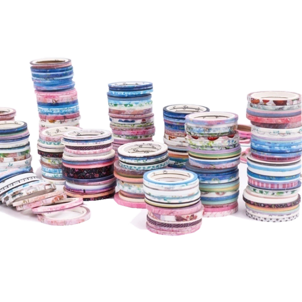 Zestaw taśm Washi 20/50 rolek, – Masking Tape Thin recenzja i cena