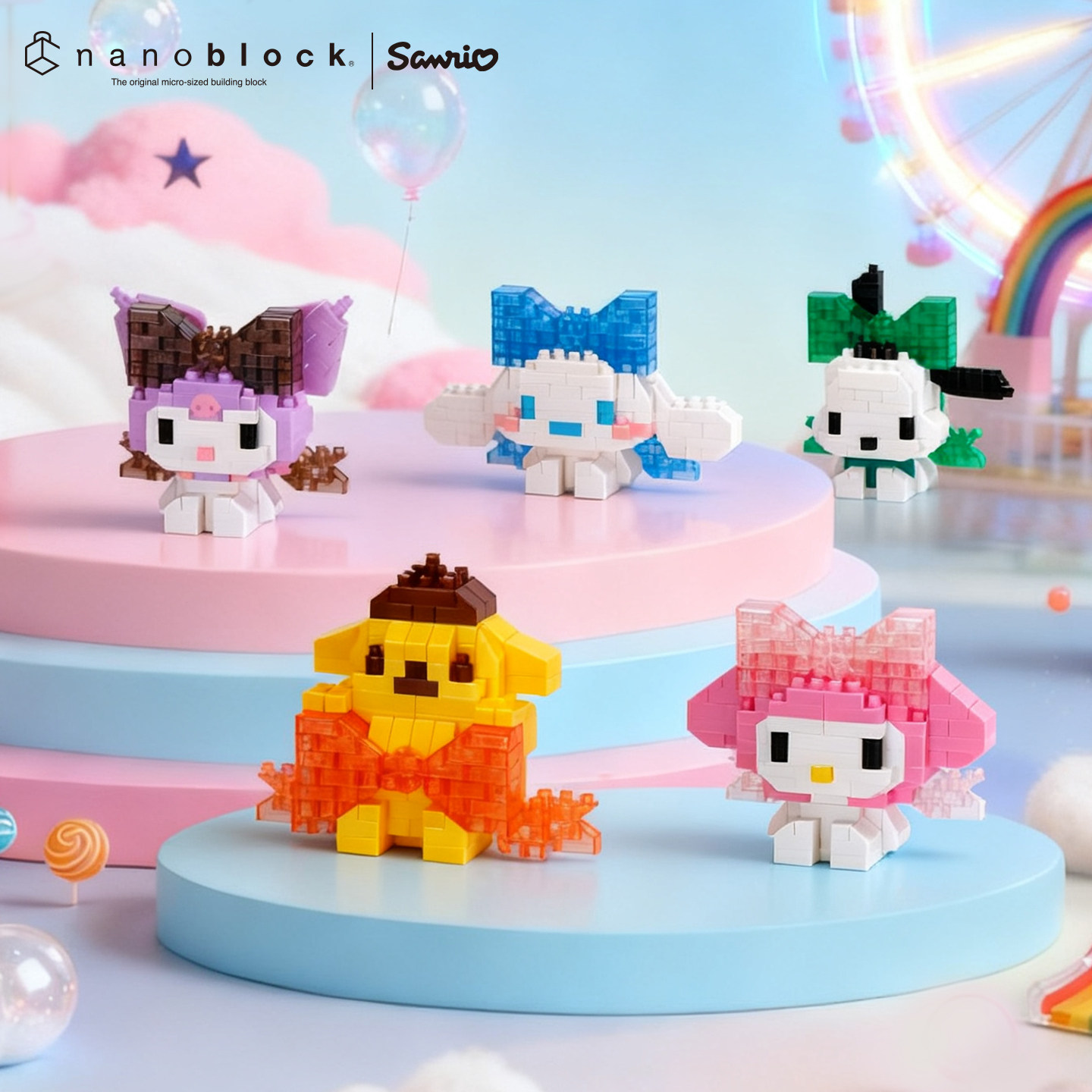 Nanoblock Sanrio Mikro Klocki  – Model Kit For Girls recenzja i cena