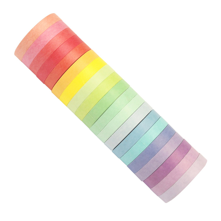 Zestaw 20 rolek kolorowej taśm – Masking Tape Thin recenzja i cena