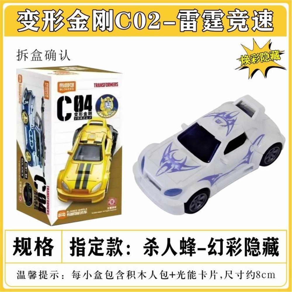 Bloker Transformers Block Car  – Model Kit Transformers recenzja i cena
