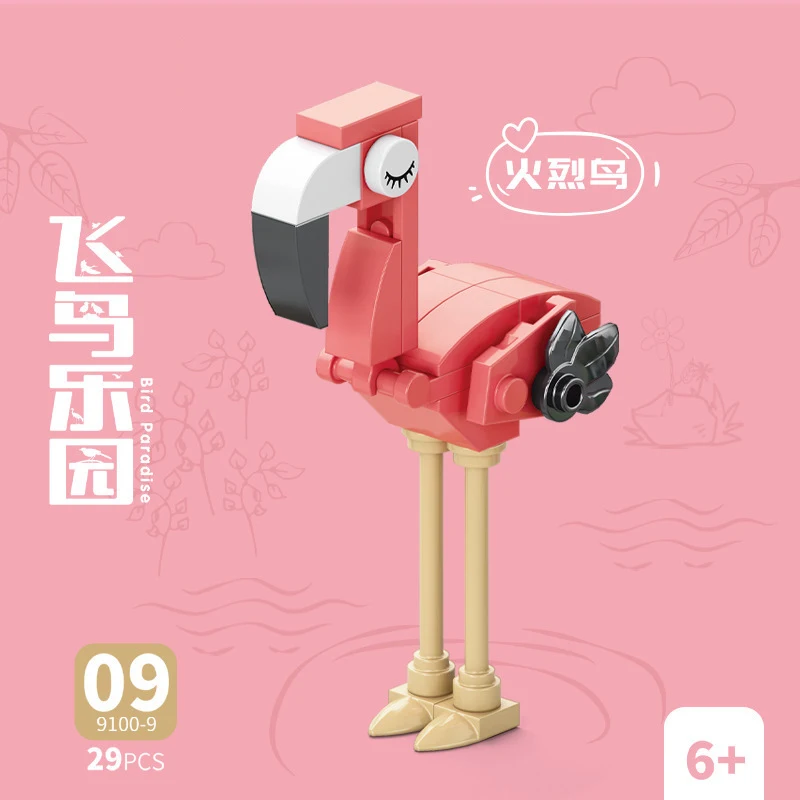 Klocki Zwierzęta Ptak Raj Kruk – Model Kit For Girls recenzja i cena
