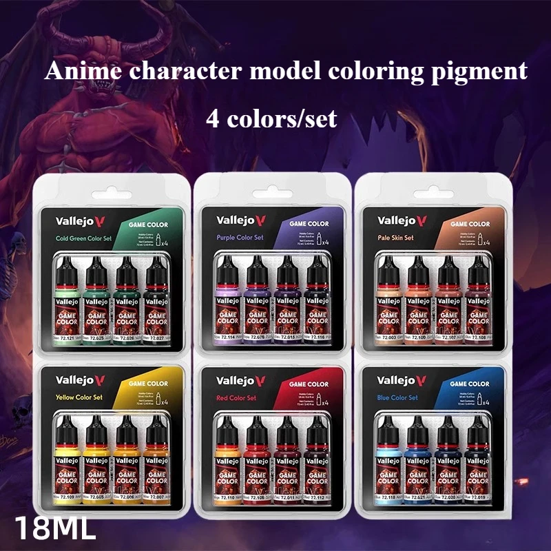 18 m/butelka 4 kolory/zestaw o – Paint Model Kit recenzja i cena
