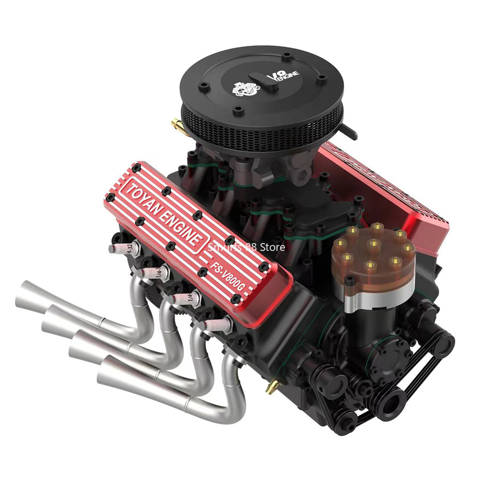 TOYAN V8 Metalowy Model Silnik – Model Kit Engine V8 recenzja i cena